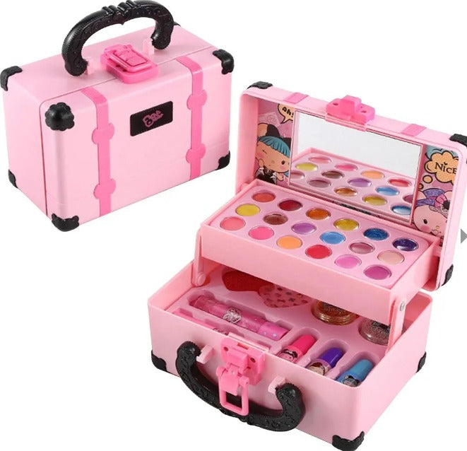 💄👧 Set de Maquillaje Lavable para Niñas – Kit de Belleza