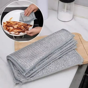 🧽✨ Paños Metálicos Antirayones Multiusos x10